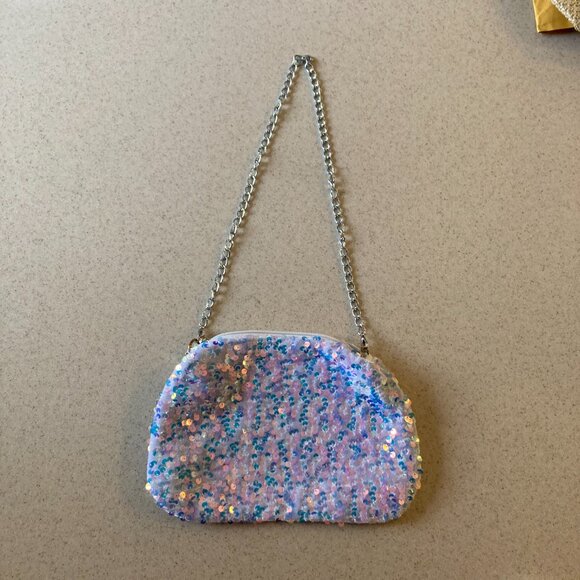 Sequins Shoulder Bag NIP - Picture 5 of 10
